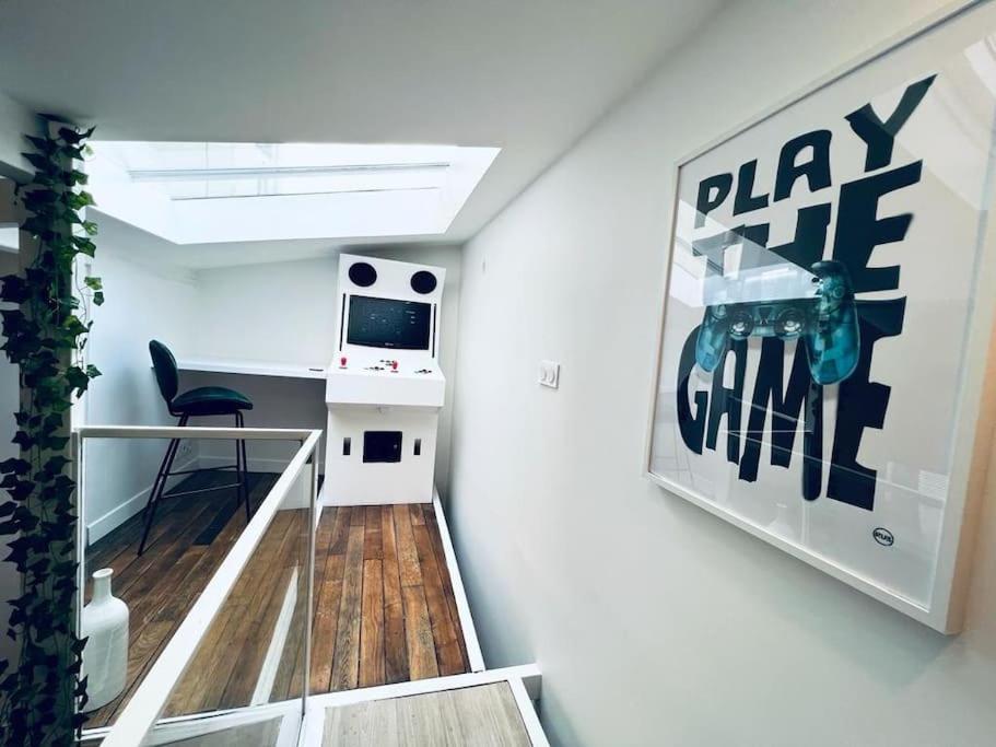 Unique Loft Apartment Located 15 Minutes From The Champs Elysees Saint-Ouen  Exteriér fotografie